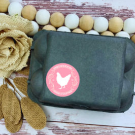 農モダンパーソナライズされた場生卵の事業名 ラウンドシール