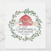 農モダン園ワインラベルで，農業食品ラベル ワインラベル (シングルラベル)