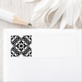 農モダン家白黒瓦 ラベル (インサイチュ)