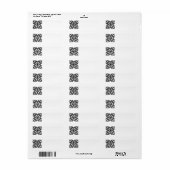 農モダン家白黒瓦 ラベル (フルシート)