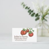 農作物が食園を作る 名刺 (スタンド正面)