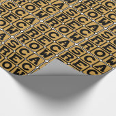 農作物の保護具、かかし ラッピングペーパー (角)