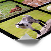 農作物モザイク ポスター (角)