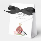 農動物納屋周囲の庭ホワイト誕生日お気に入りボックス フェイバーボックス (正面サイド)