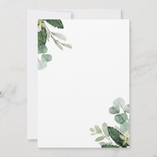 農動物誕生日招待状ひまわり 招待状 (裏面)