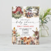 農動物 招待状 (スタンド正面)