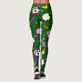 農園おもしろい動物レギンス レギンス (裏面)