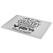 農園からテーブルカントリーキッチン常に新鮮 カッティングボード (角)