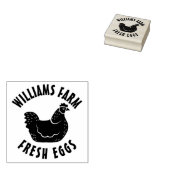 農園の新鮮な | Fresh Farm Eggs Rubber Stamp ラバースタンプ (押印)