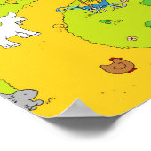 農園の日（パノラマ） ポスター (角)