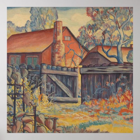 農園の門のポスター ポスター (正面)