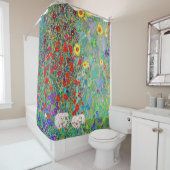 農園ひまわりグスタフクリムト シャワーカーテン (インサイチュ)
