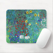 農園ひまわり付きグスタフクリムト マウスパッド (マウス)