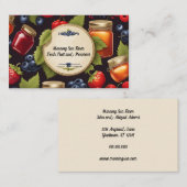 農園を守る職人フードフルーツ 名刺 (正面/裏面)