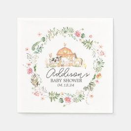 農園モダンナプキンス，農園紙製品， N スタンダードカクテルナプキン