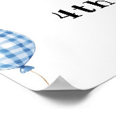 農園動物納屋周囲の庭誕生日パーティーへようこそ ポスター (角)