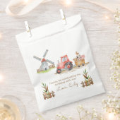 農園男女兼用誕生会 フェイバーバッグ (クリップ留めされた状態)