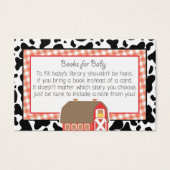 農園納屋周囲の庭動物赤ちゃんシャワーベビー本 (正面)