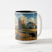 農園素朴の静けさ ツートーンマグカップ (正面右)