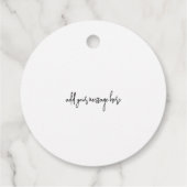 農園素朴店はちみつ瓶ラベル小規模企業 フェイバータグ (裏面)