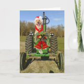 農園賛美のクリスマス シーズンカード (正面)