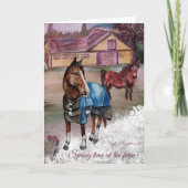 農園6時の春 招待状 (正面)