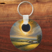 農地食太陽の追加文字カスタムイベント キーホルダー (正面)