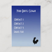 農地Mornin 名刺 (裏面)