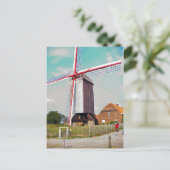 農場でのポストミル ポストカード (スタンド正面)