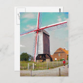 農場でのポストミル ポストカード (正面/裏面)