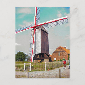 農場でのポストミル ポストカード