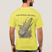農場での家族での外出にぴったりなTシャツです。 Tシャツ (裏面)