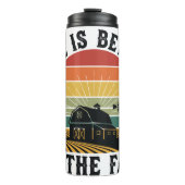 農場での生活の向上 タンブラー (正面)