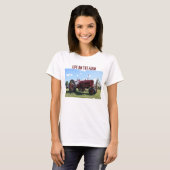 農場での生活 Tシャツ (正面フル)