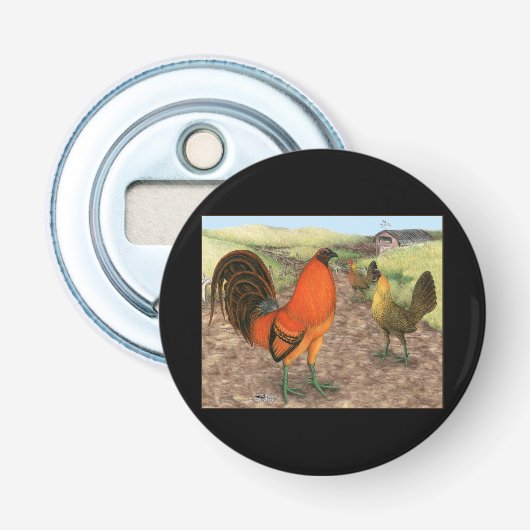 農場でゲームの鳥 栓抜き (正面)