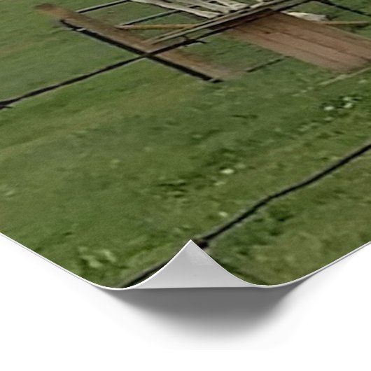 農場でヤギ ポスター (角)