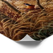 農場で大きな鹿が対決 ポスター (角)