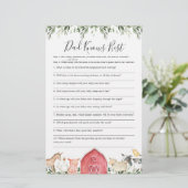 農場で赤ちゃんシャワーパパはゲームを知っ最高のている (スタンド正面)