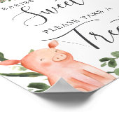 農場で赤ちゃんシャワーベビーは甘い兆候 ポスター (角)