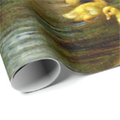 農場で鶏のアヒルとアヒル ラッピングペーパー (ロールコーナー)