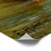 農場で鶏、アヒル、アヒル ポスター (角)