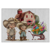 農場で カッティングボード (正面)