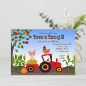 農場で 招待状 (スタンド正面)