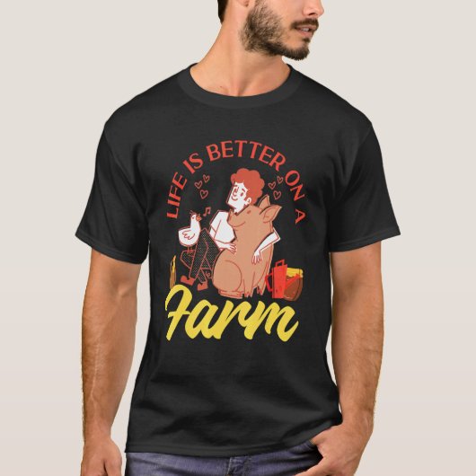 農場で Tシャツ (正面)