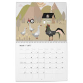 農場と村のカレンダー カレンダー (3月 2027)