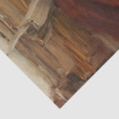 農場に座って針仕事をしている二人の女の子 薄葉紙 (詳細)