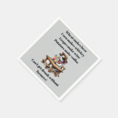 農場のカクテル – カクテルおもしろいナプキン スタンダードカクテルナプキン (角)