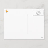 農場のクリスマスの郵便はがき シーズンポストカード (裏面)