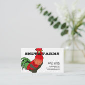農場のスタイルの名刺の型板 名刺 (スタンド正面)