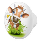 農場のセラミックの引き出しノブでダウン セラミックノブ (右)